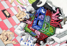 Kago Cube Pin & Sticker Set